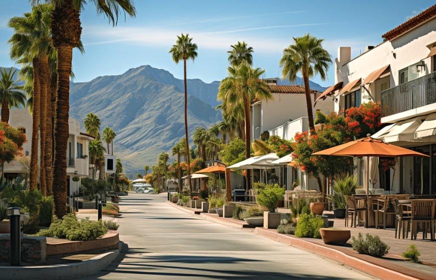 El Paseo Shopping District in Palm Desert